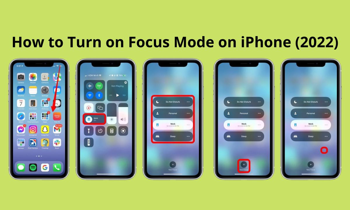 How to Turn on Focus Mode on iPhone